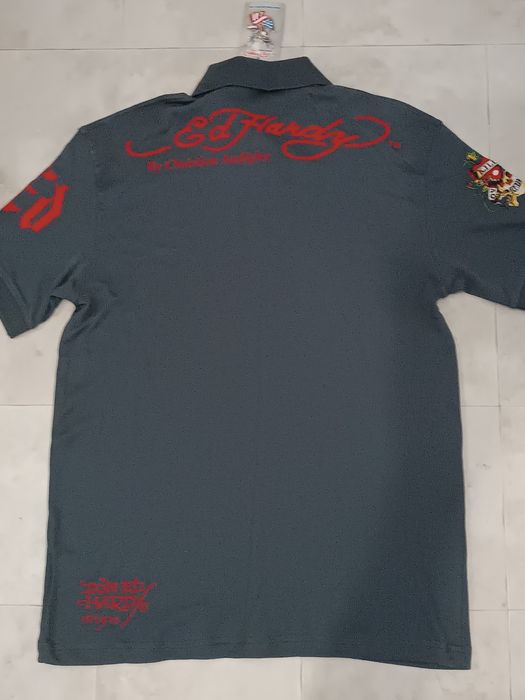 Футболка-поло Ед Харді XXL розмір.