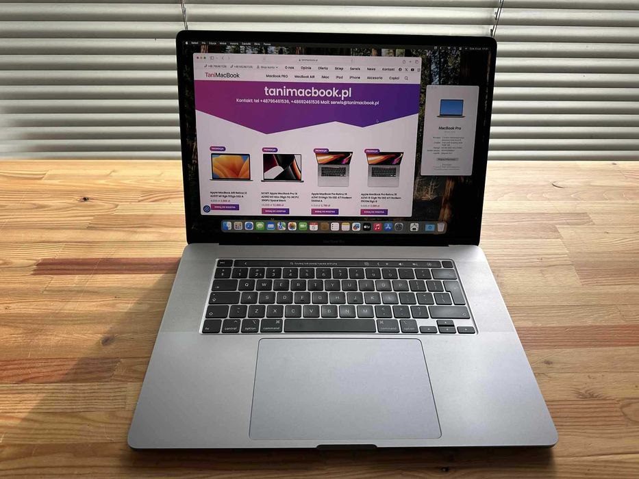 井上 MacBook Pro i9 64GB 1T Apple MacBook Pro 16 i9 64GB 1TB A2141 Space Gray | Dobra