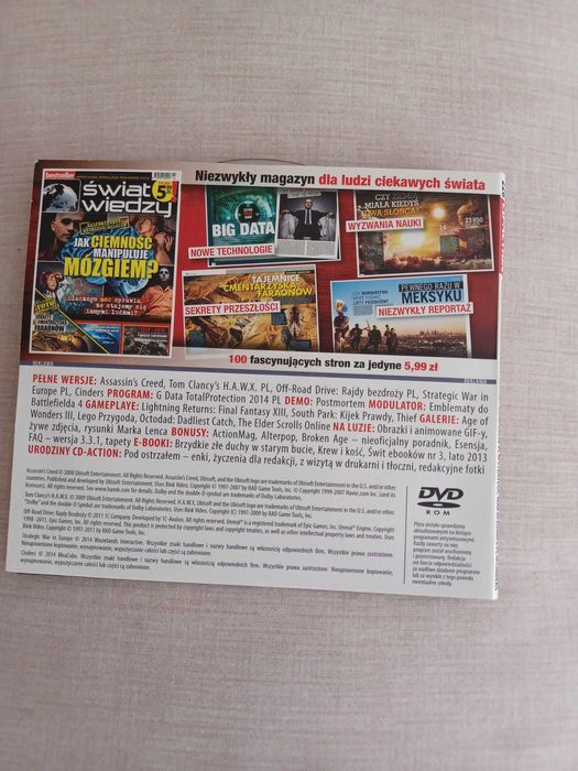 PC DVD-ROM Assasins Creed ,H.A.W.X, PL-2 płyty