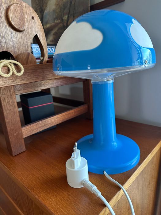 Grzybek Ikea vintage chmurki