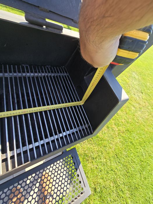 Grill bbq Wędzarnia   DUŻY SOLIDNY GRIL Z OPCJA WĘDZENIA 230cm długości