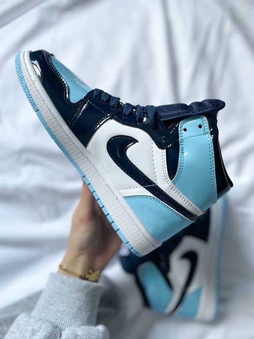 Buty Nike Air Jordan 1 Retro High UNC Patent 36-40 trampki
