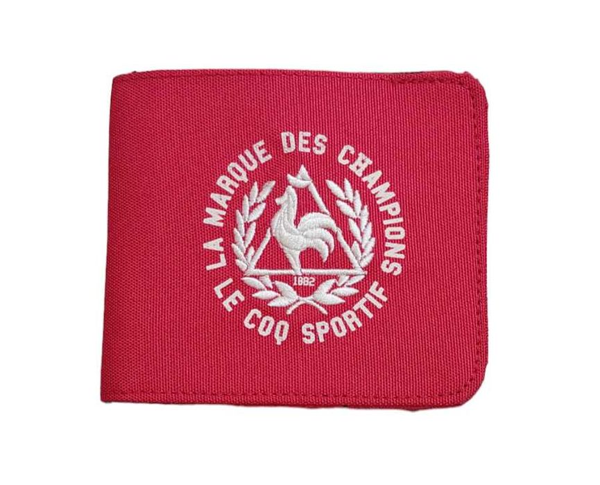 Czerwony portfel Le Coq Sportif