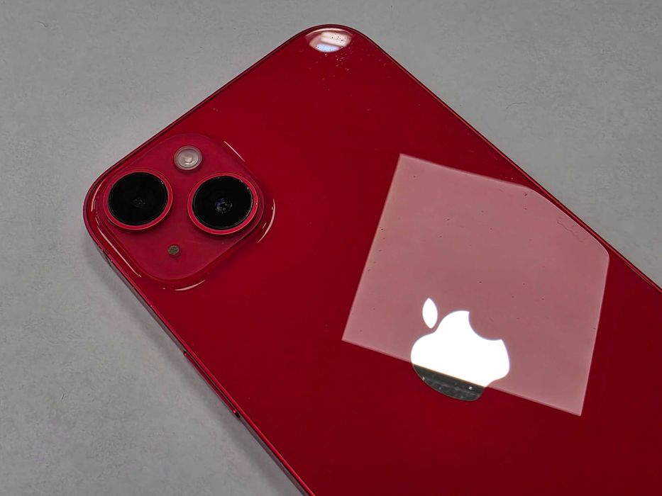 iPhone 14+ Plus 128GB/ Red/ Czerwony/ BAT 81%/ Grade B do C/ + ładowarka/ technicznie OK