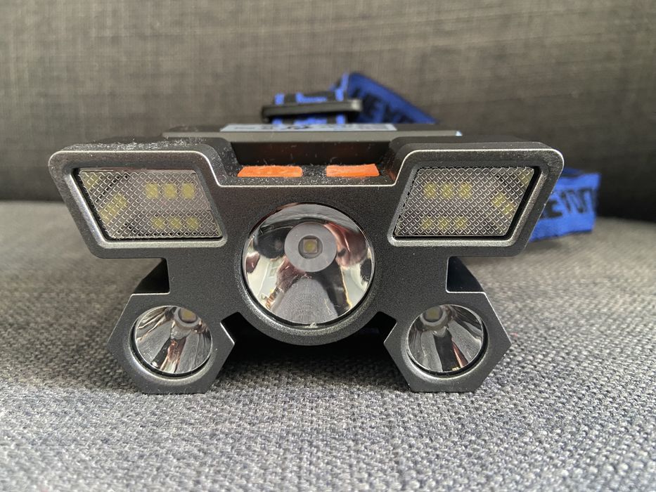 Rádio portátil + headlamp + apito com bússola