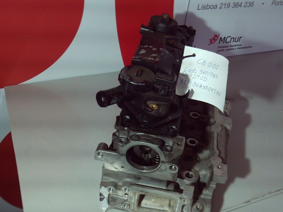 Cabeça De Motor Citroen C3 Ref: 9Hp 9684504780