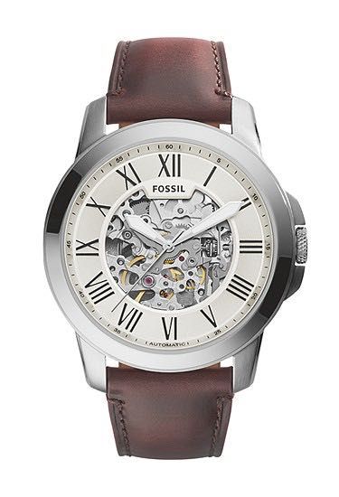 Relogio Fossil skeleton automatico 45 mm