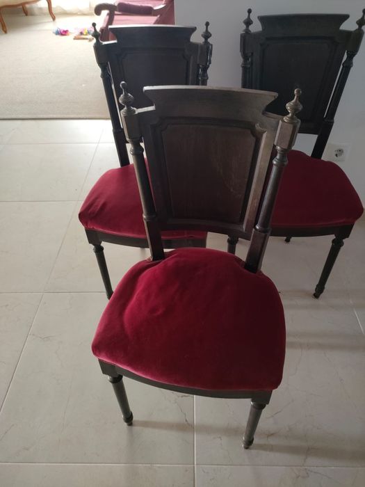 Cadeiras antigas estilo imperial