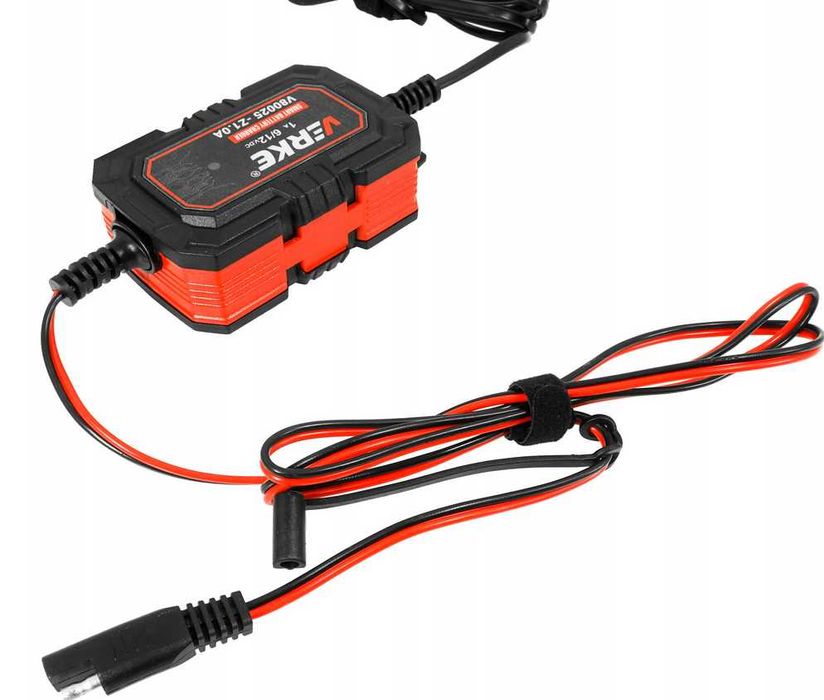 PROSTOWNIK Ładowarka Akumulatora 6V/12V 1A ŻEL AGM VERKE