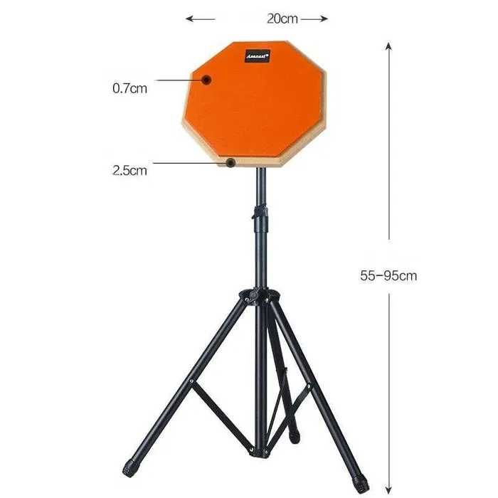 Тренувальний пед тренировочный со стойкой, барабанный пэд