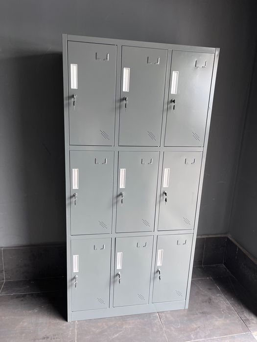 9x szafa ubraniowa pracownicza BHP metalowa zaplecze fitness W