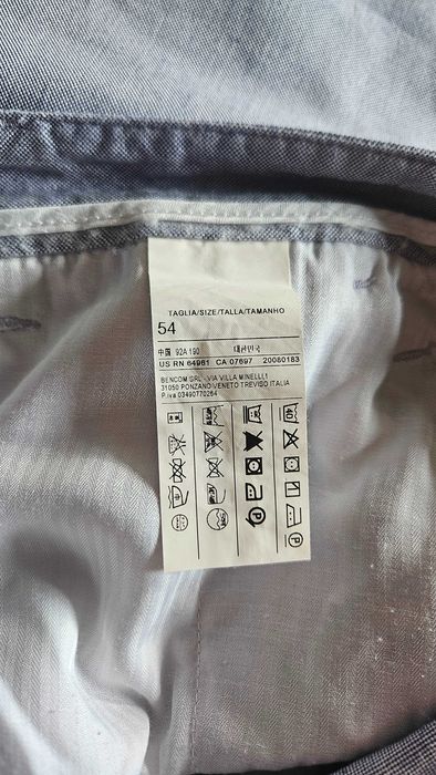 Spodnie bawełna benetton 36x32 na lato