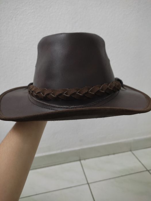 Chapéu de pele artesanal