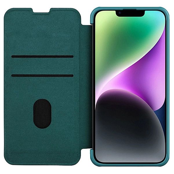 Nillkin Qin Leather Pro Case etui iPhone 14 Plus osłona na aparat kabu