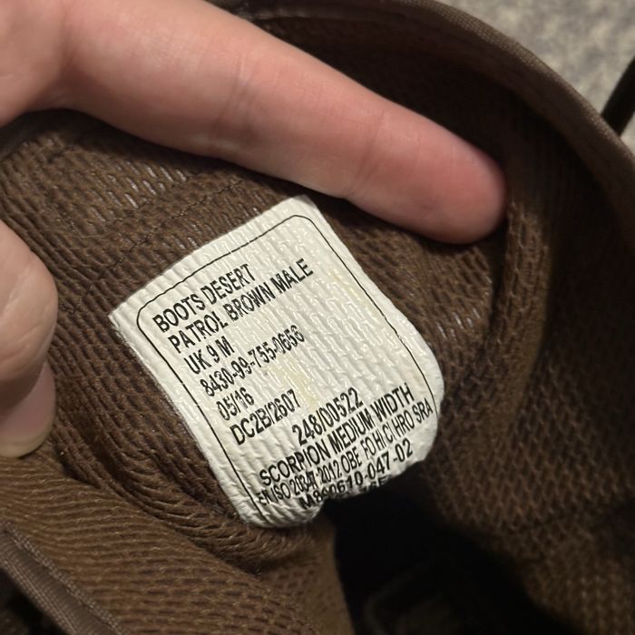 Военные берцы Magnum Scorpion Desert Patrol Непромокаемые 43р