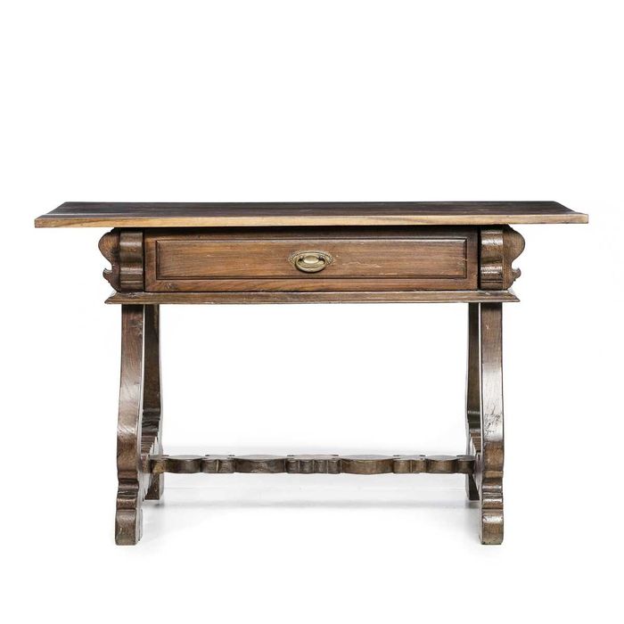 Mesa Rústica Castanho