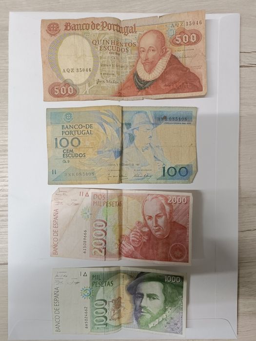 Moedas e notas para colecionadores