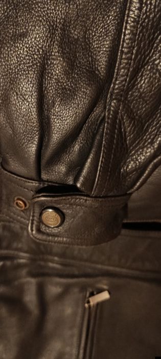 Шкіряна чоловіча куртка Пілот з яловичої шкіри
