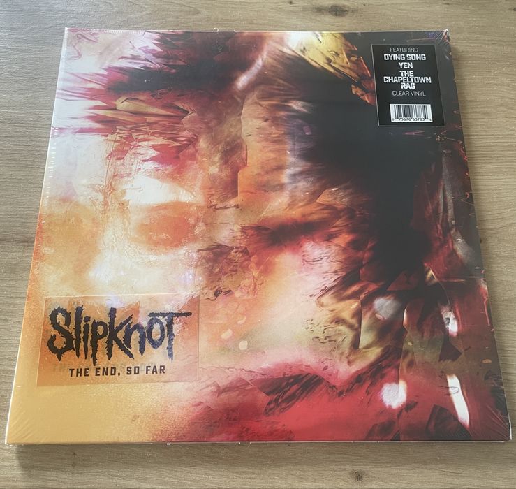 Slipknot - The end for now - 2 lp przezroczysty nowy