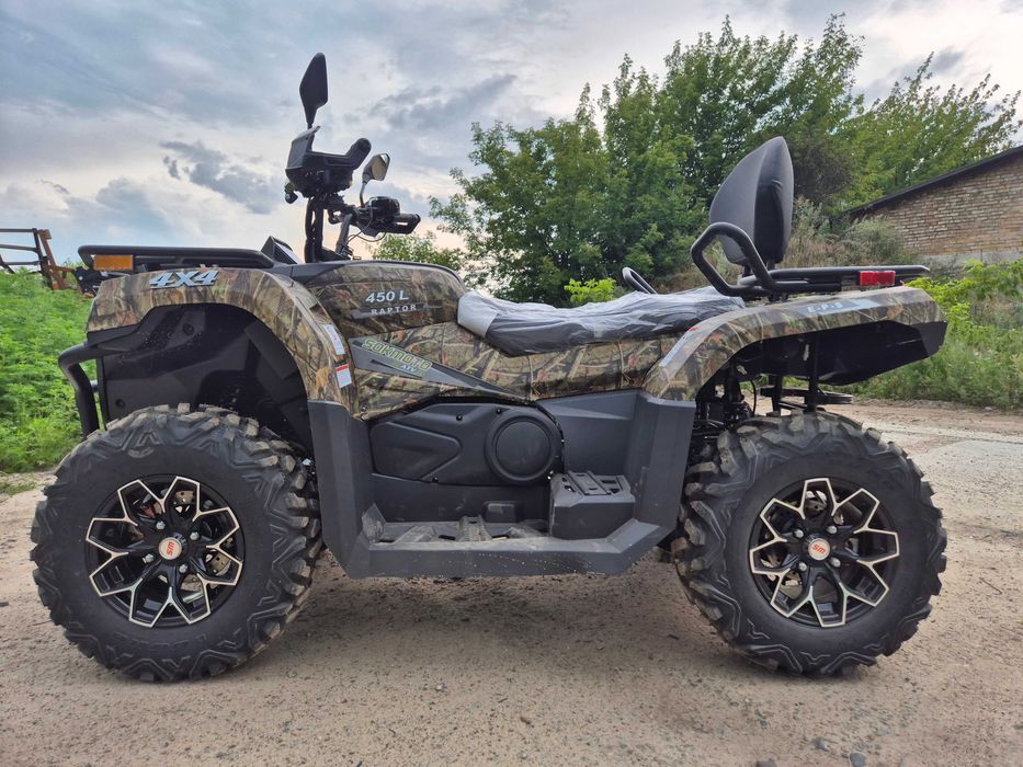 Квадроцикл СОКМОТО 450Л раптор 4х4