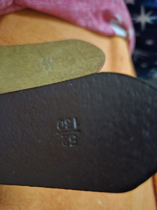 Продается мужской кожаный ремень Бизон -Демин