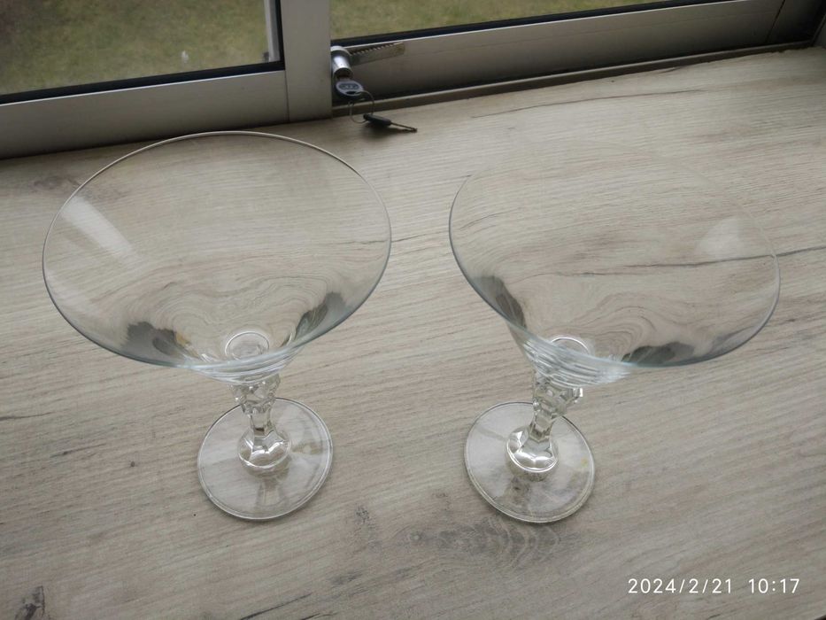 Kieliszki do Martini, duże