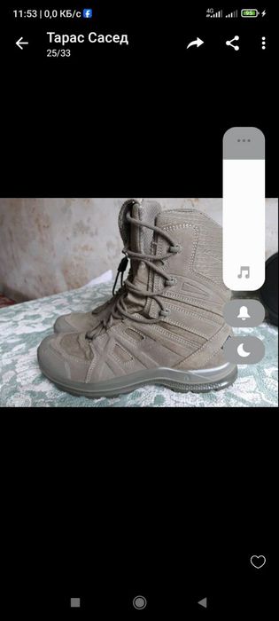 Военные берцы HAIX. Производство Германия. Система GORE-TEX.