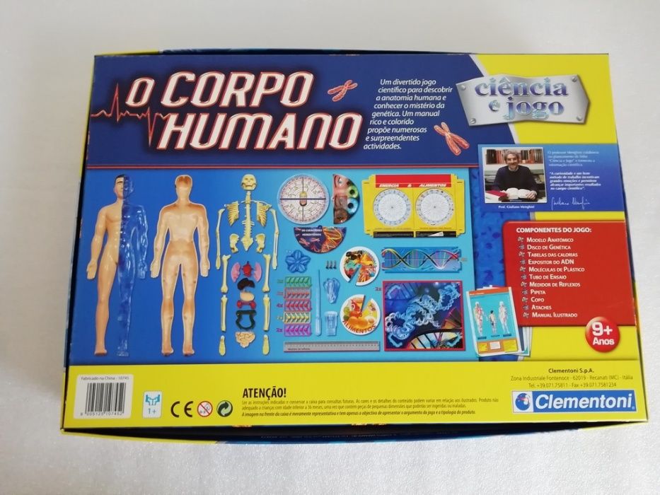 Jogo "O Corpo Humano" (9+)