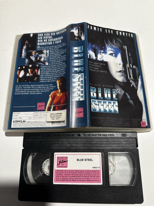Blue steel kaseta VHS