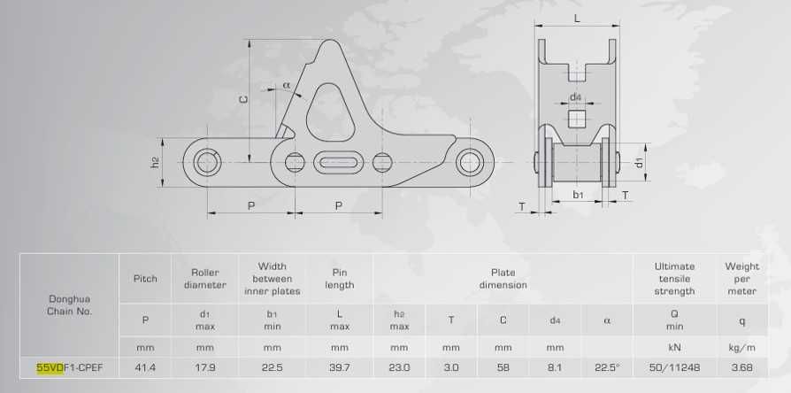 Ланцюг мисовий 54 ланки John Deere AZ51765 Джон Дір жатка кукурудза