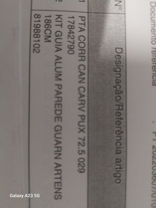 Portas de correr,interior novas