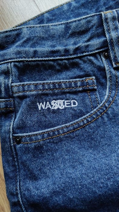 Jeansy baggy Casper Unisex, Wasted Paris