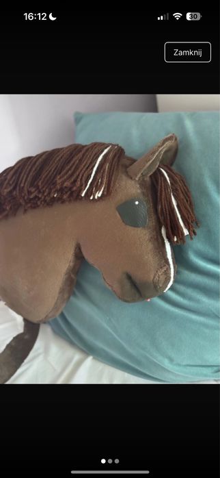 Hobby horse ciemnokasztanowaty A4