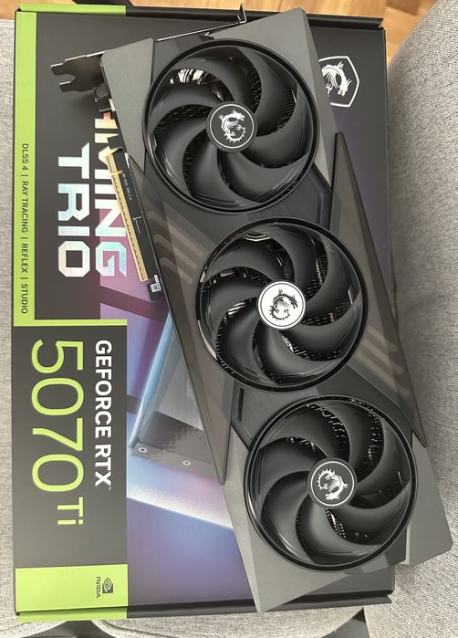 RTX 5070ti MSI Gaming Trio na gwarancji