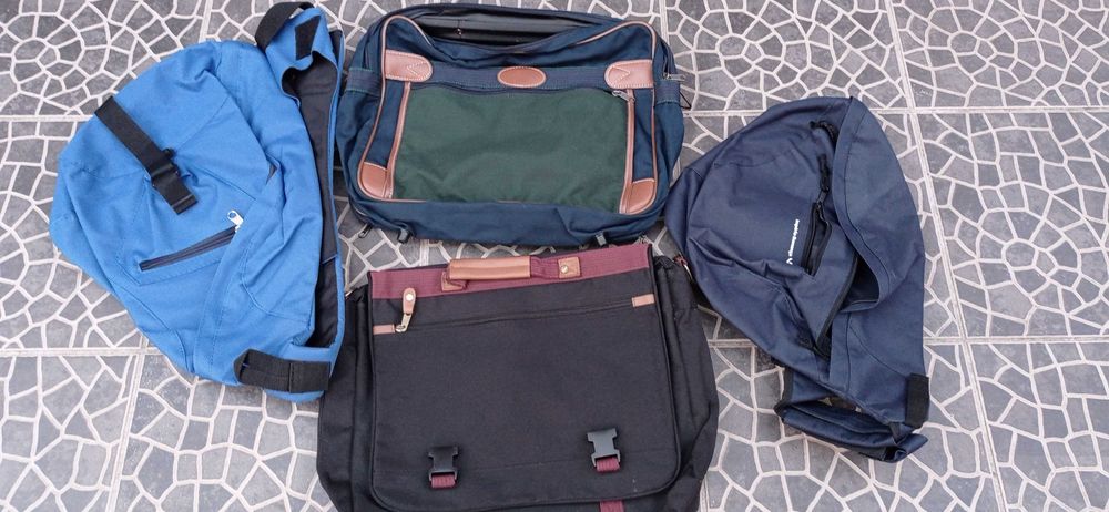 Bolsas para portátil e mochilas