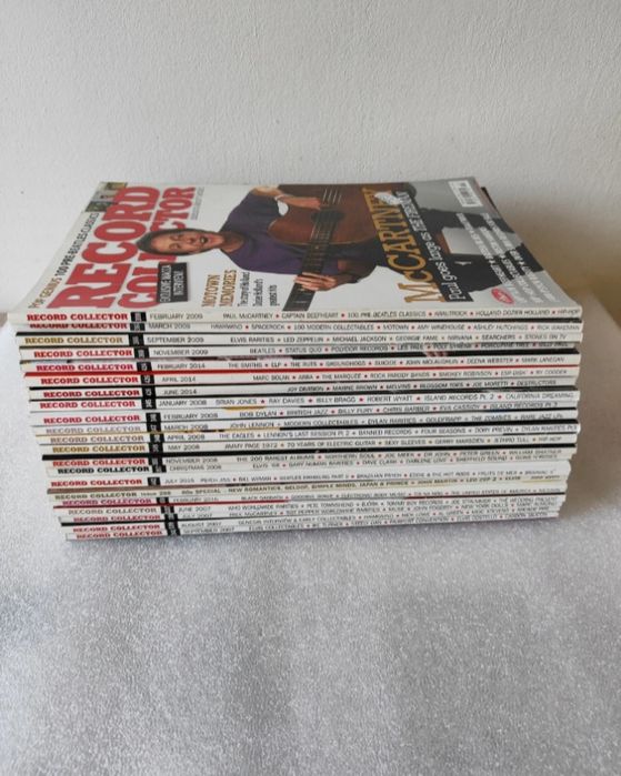 Zestaw 21 sztuk czasopisma muzyczne Brytyjskie Record prenumerata