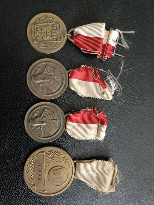 4 Medalhas Bronze Bridge