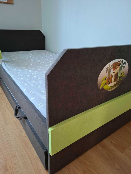 Łóżko rozkładane dziecięce 160cm