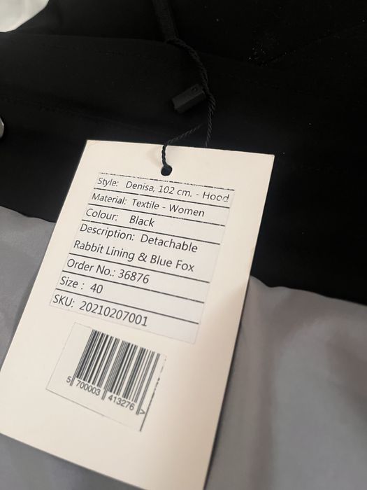 Парка Куртка жіноча натуральне хутро Levinsky