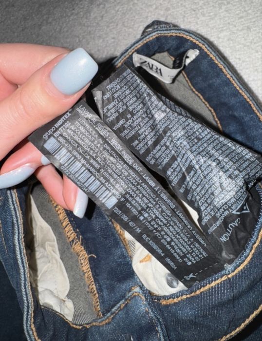 Nowe jesnsy zara high waist skinny