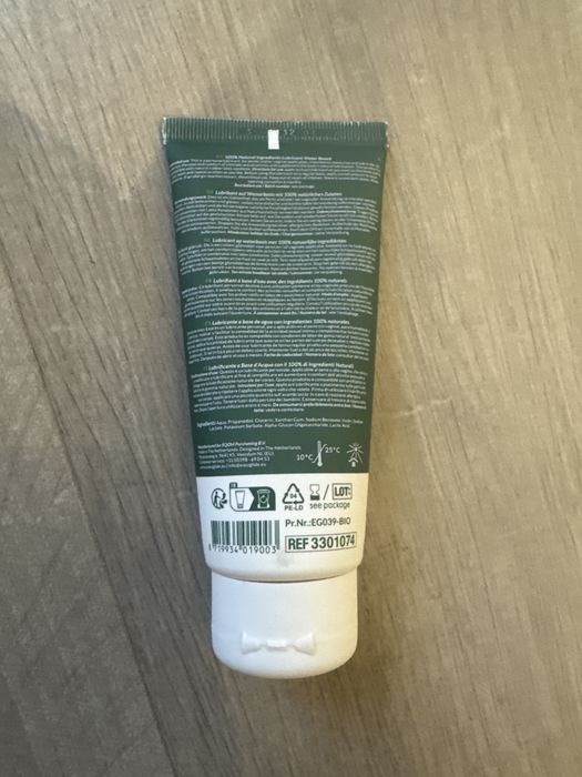 EasyGlide - Bio & Naturalny Żel na Bazie Wody - 100 ml