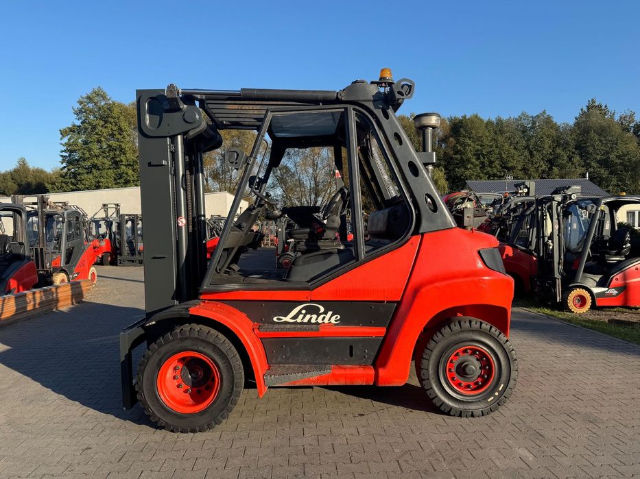 Linde H80T tylko 4700mth niski maszt blizniak 4 sekcje h70 h60  Linde H80 T przebieg 4700mth 4 sekcje blizniak