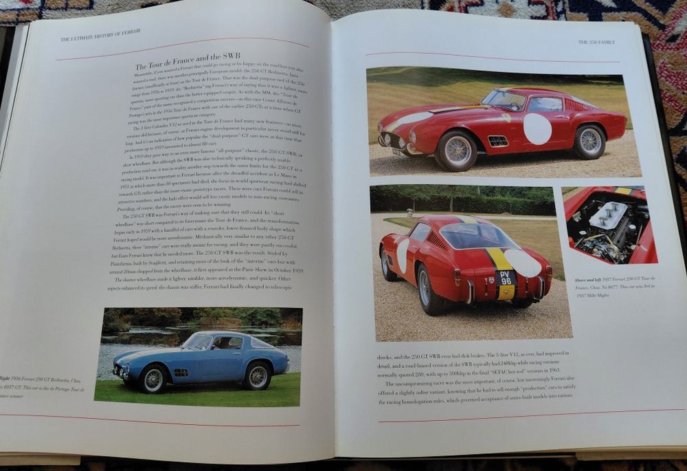 Livro The Ultimate History of Ferrari