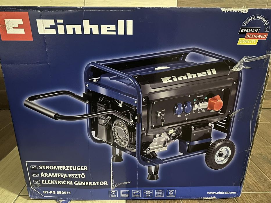 Генератор Einhell BT-PG 5500/1 в наявності