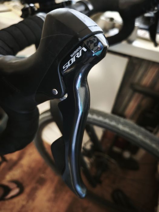Sora Grupo Shimano Sora 2x9 – em bom estado (upgrade para GRX)