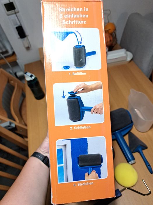 Nowy zestaw wałków do malowania