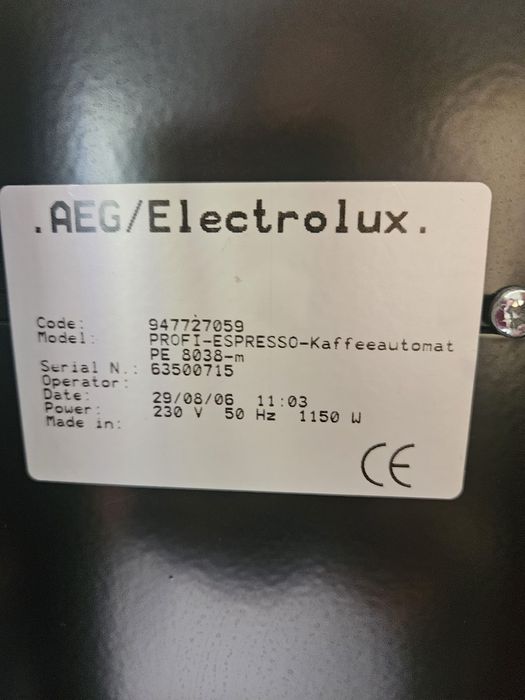 Ekspres do kawy AEG PE 8038 - M