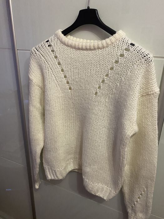 Piękny kremowy sweter