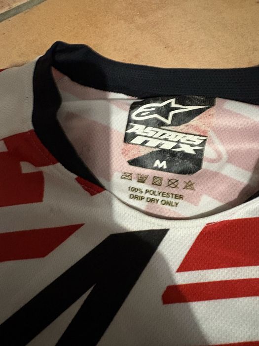 Equipamento fato motocross enduro alpinestars