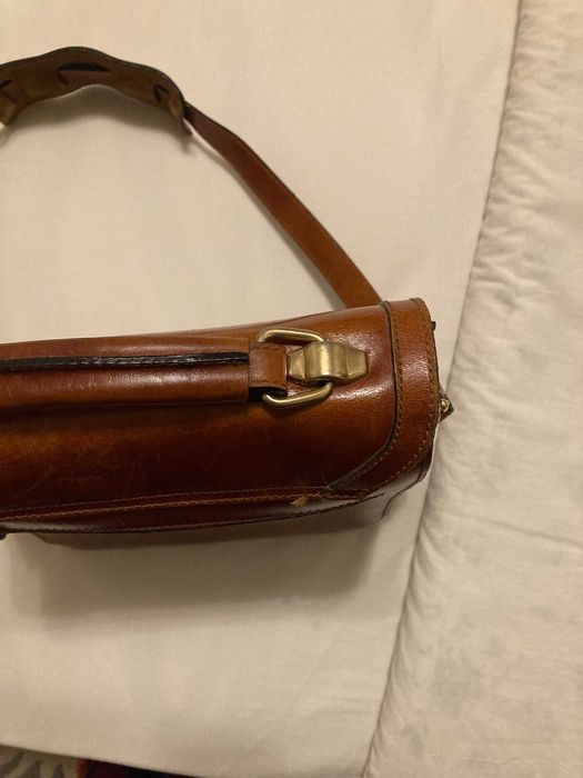 Bolsa porta documentos em pele